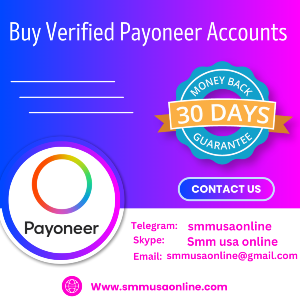 Buy Verified Payoneer Accounts